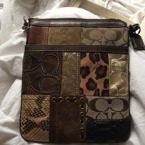 Small coach cross body purse